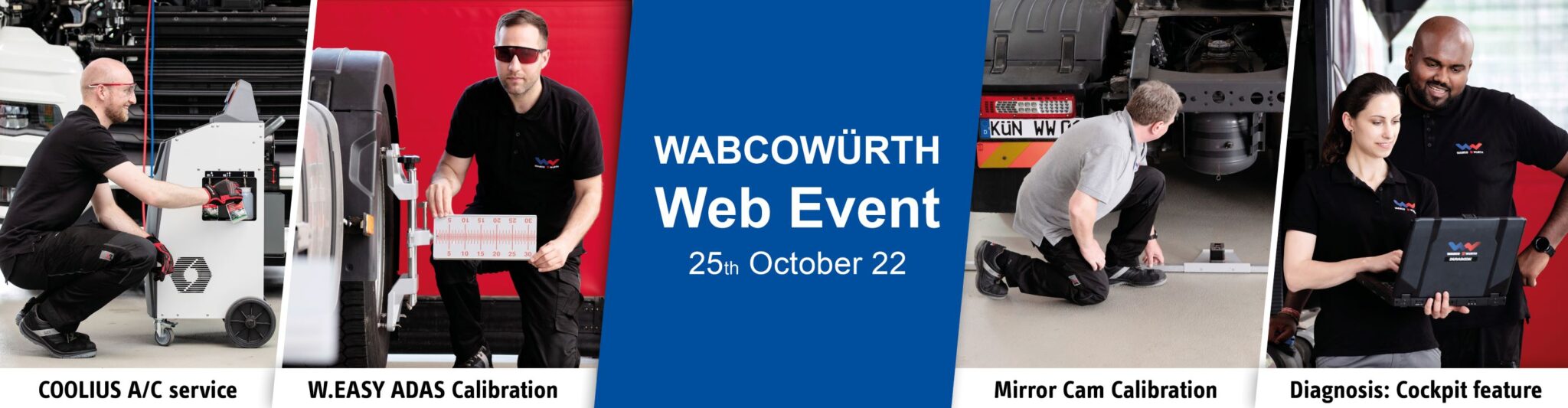 Demonstrations and innovations at WABCOWÜRTH web events