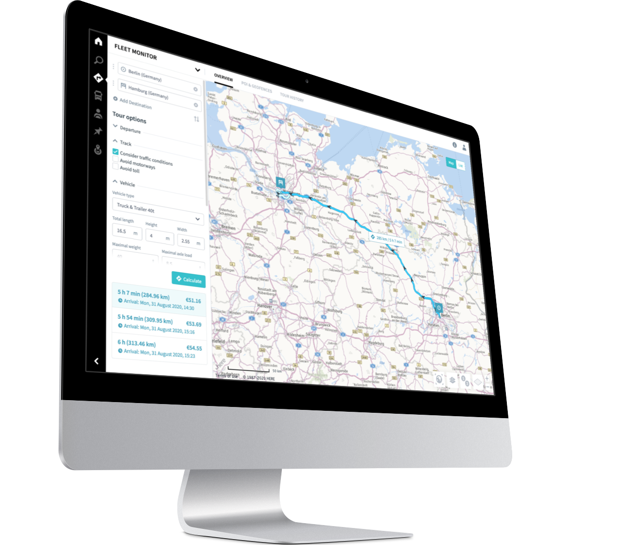RIO Trucks Benchmark Fleet Visibility