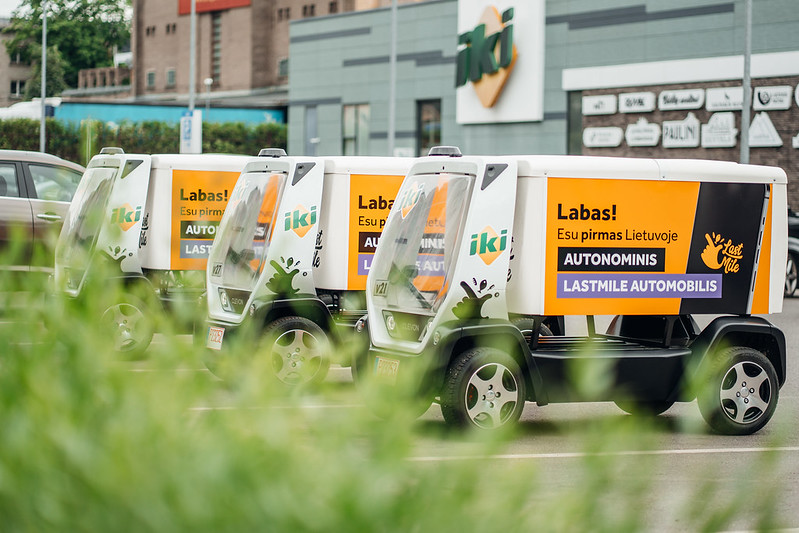 First Fleet of Autonomous Carriers on Roads