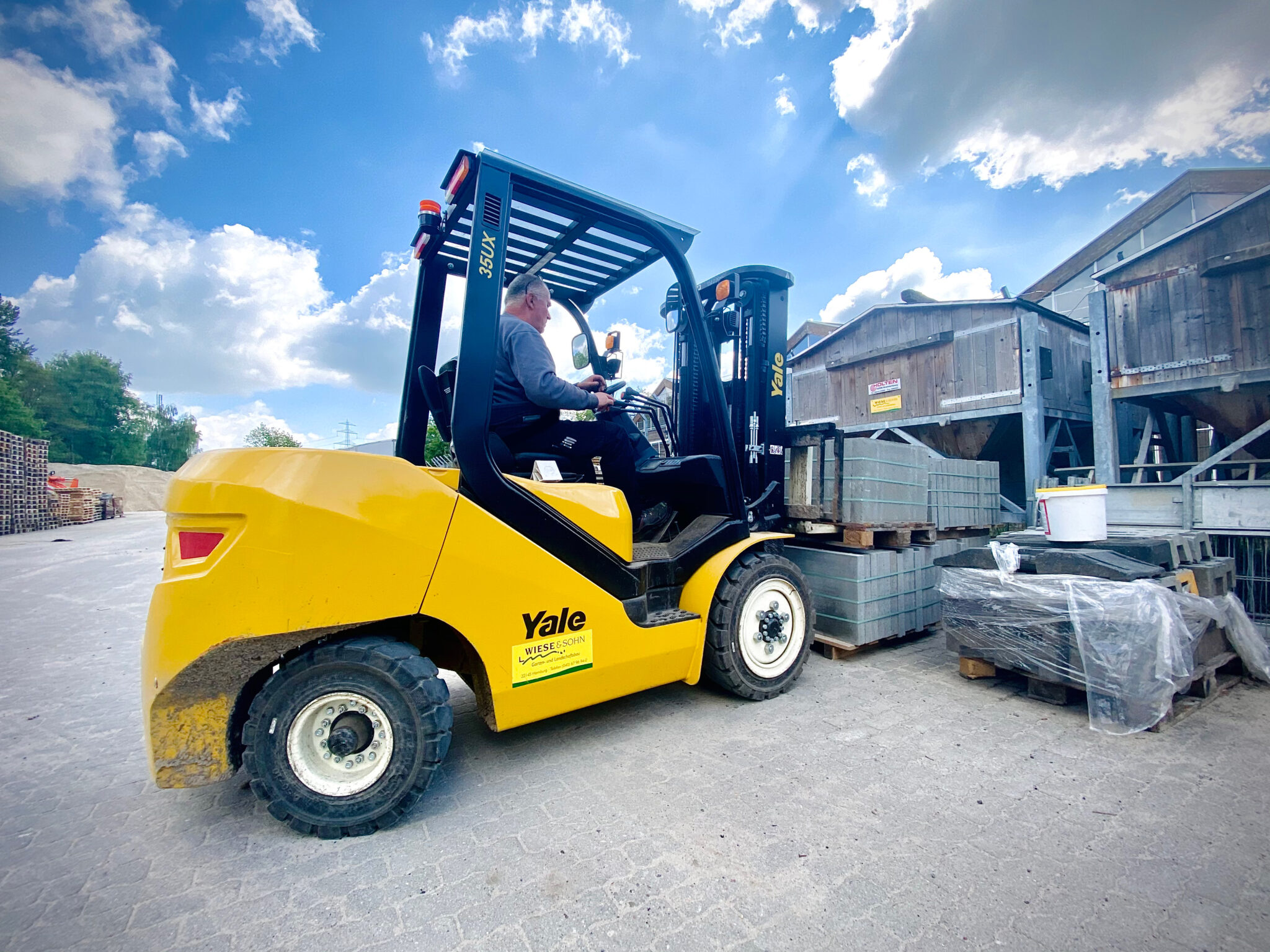 Yale truck ideal for landscaping expert