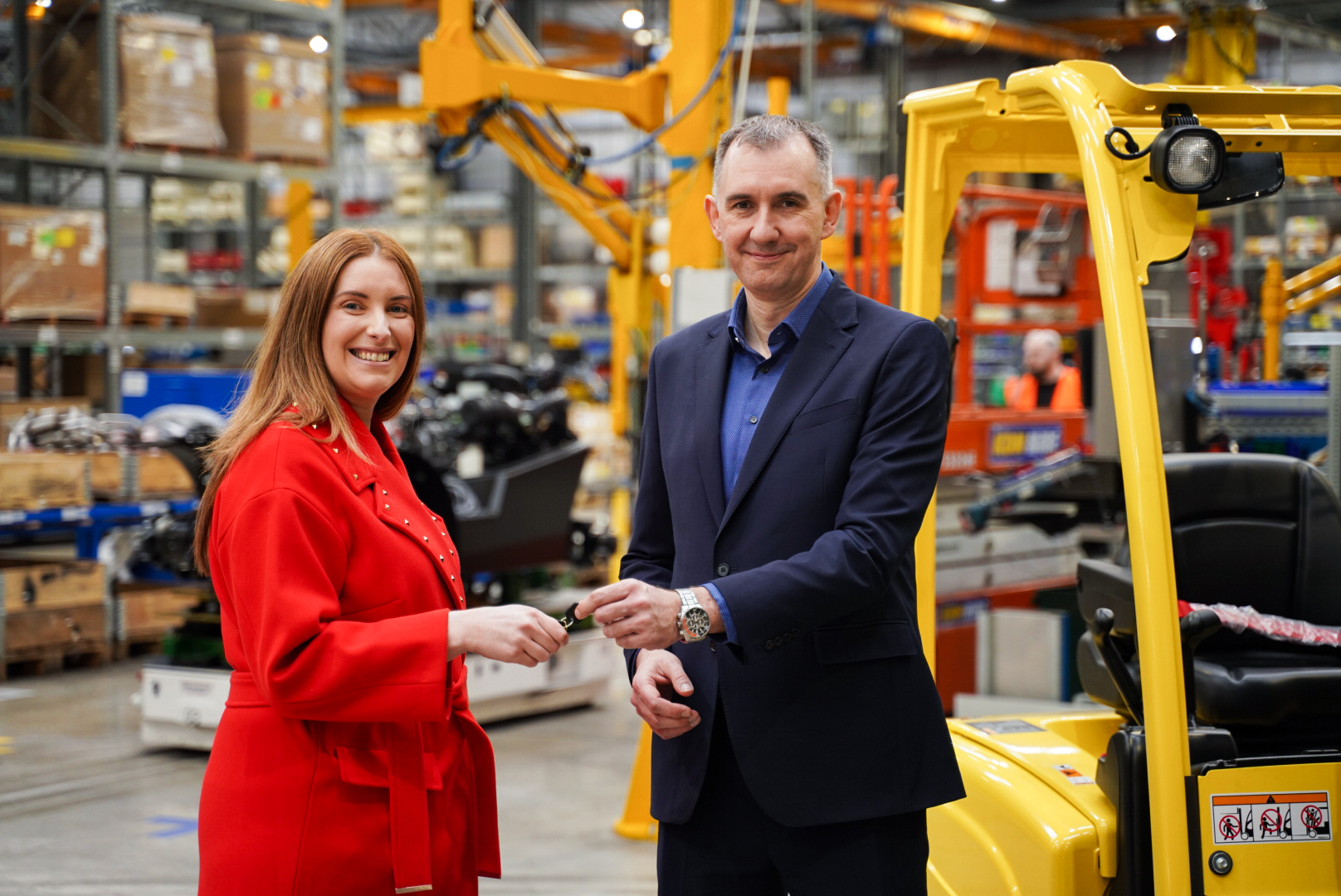 500,000th UK-made Forklift Donated