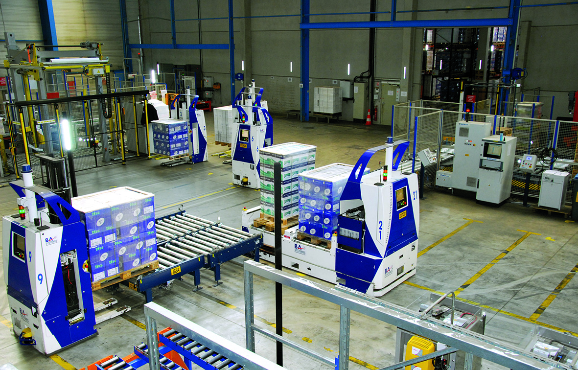 BA Systèmes to Replace Entire AGV Fleet for Frozen Food Producer Hesbaye
