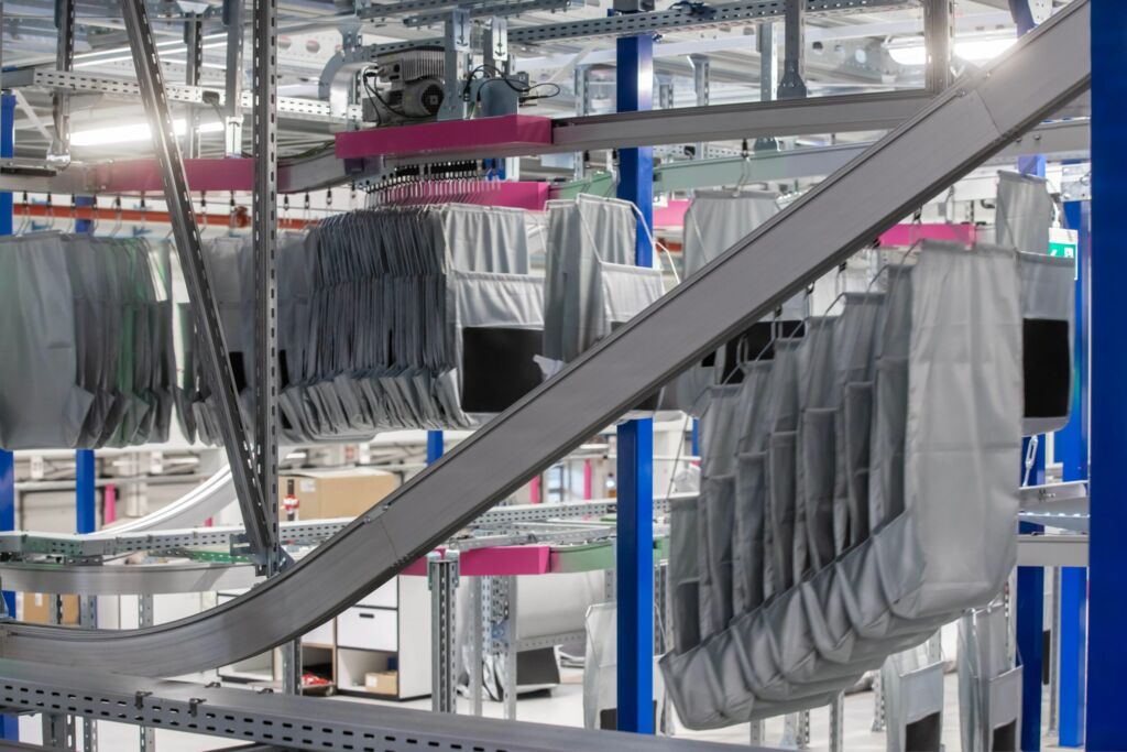 Enhancing Fashion Logistics with Pouch Sorter Systems
