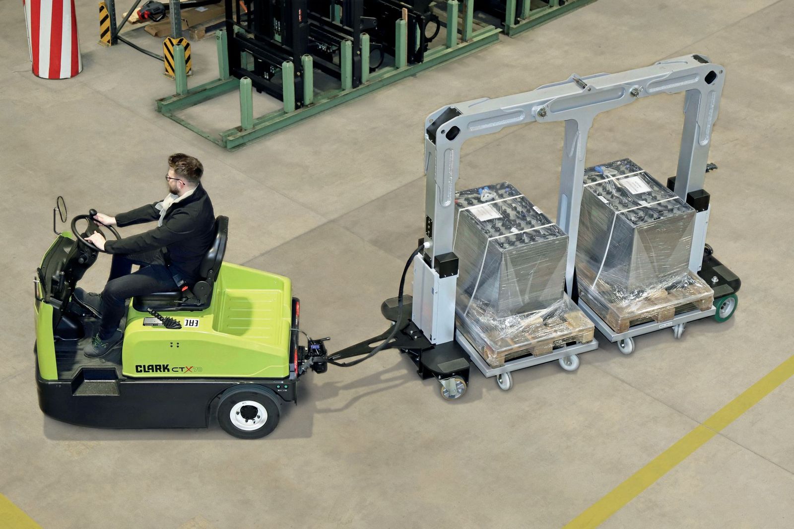 Tugger Train Launched for More Efficient Production Logistics
