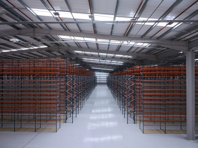 Large Racking Project for New Storage Facility