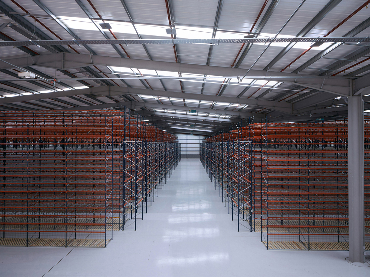 Large Racking Project for New Storage Facility