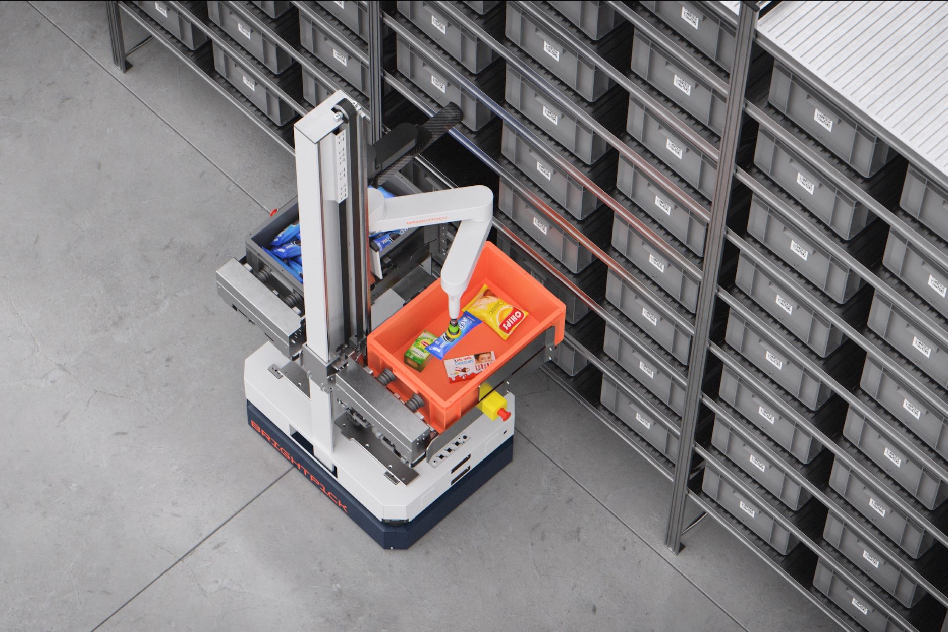 Brightpick Autopicker on show at LogiMAT