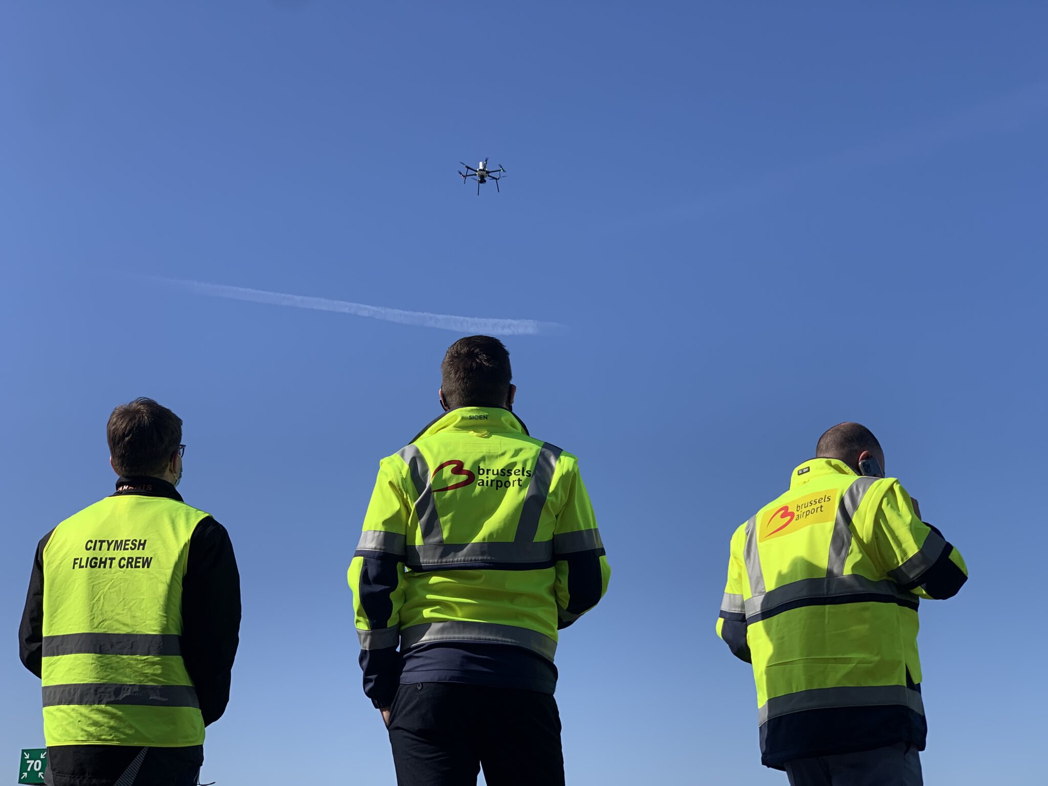 Brussels Airport conducts drone trials