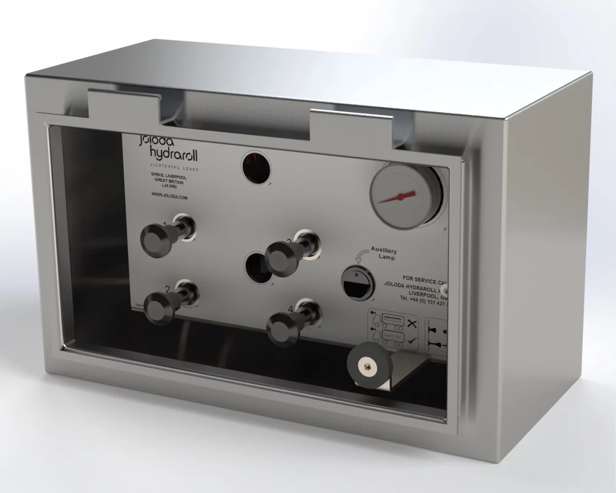 Pneumatic Rollerbed Loading with Advanced Control Box