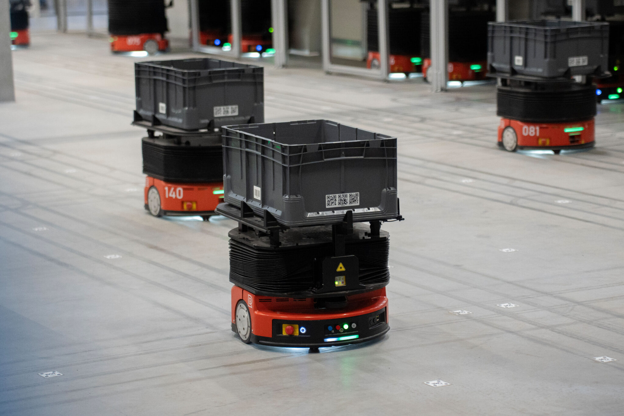 AMR Commissioning at Dutch Logistics Centre