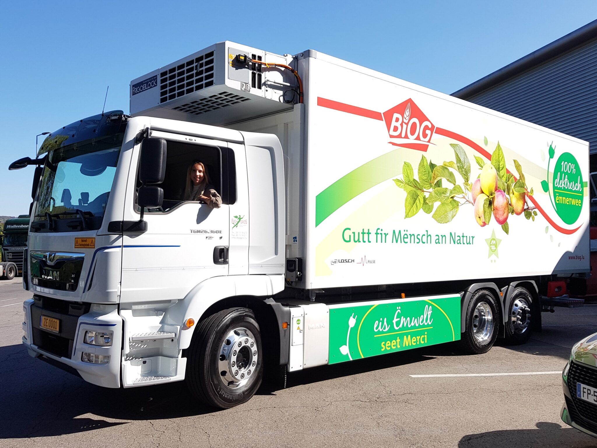 Refrigerated lorry fleet electrified to reduce emissions