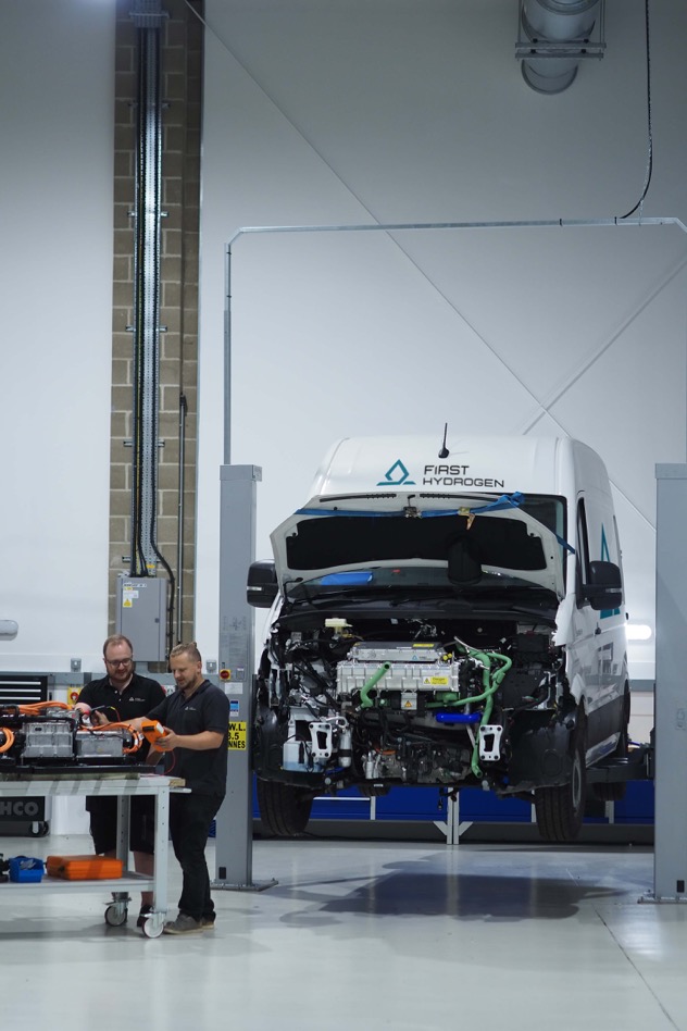 First Hydrogen vans receive certification