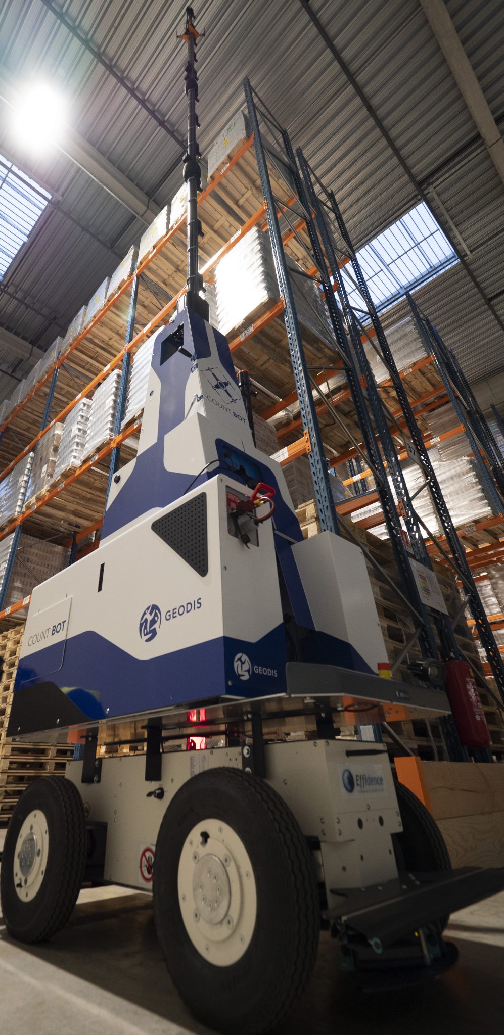 Geodis Inventory Control Solution Employs Drone Technology