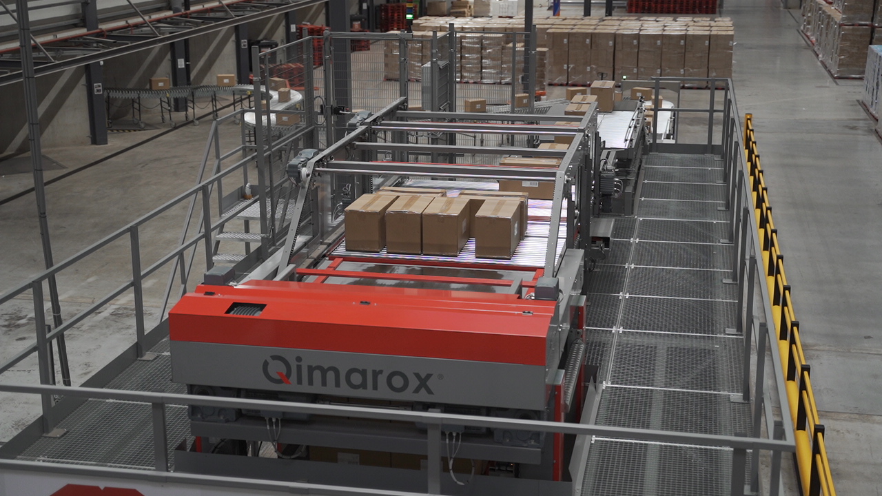 Qimarox automates unloading of containers