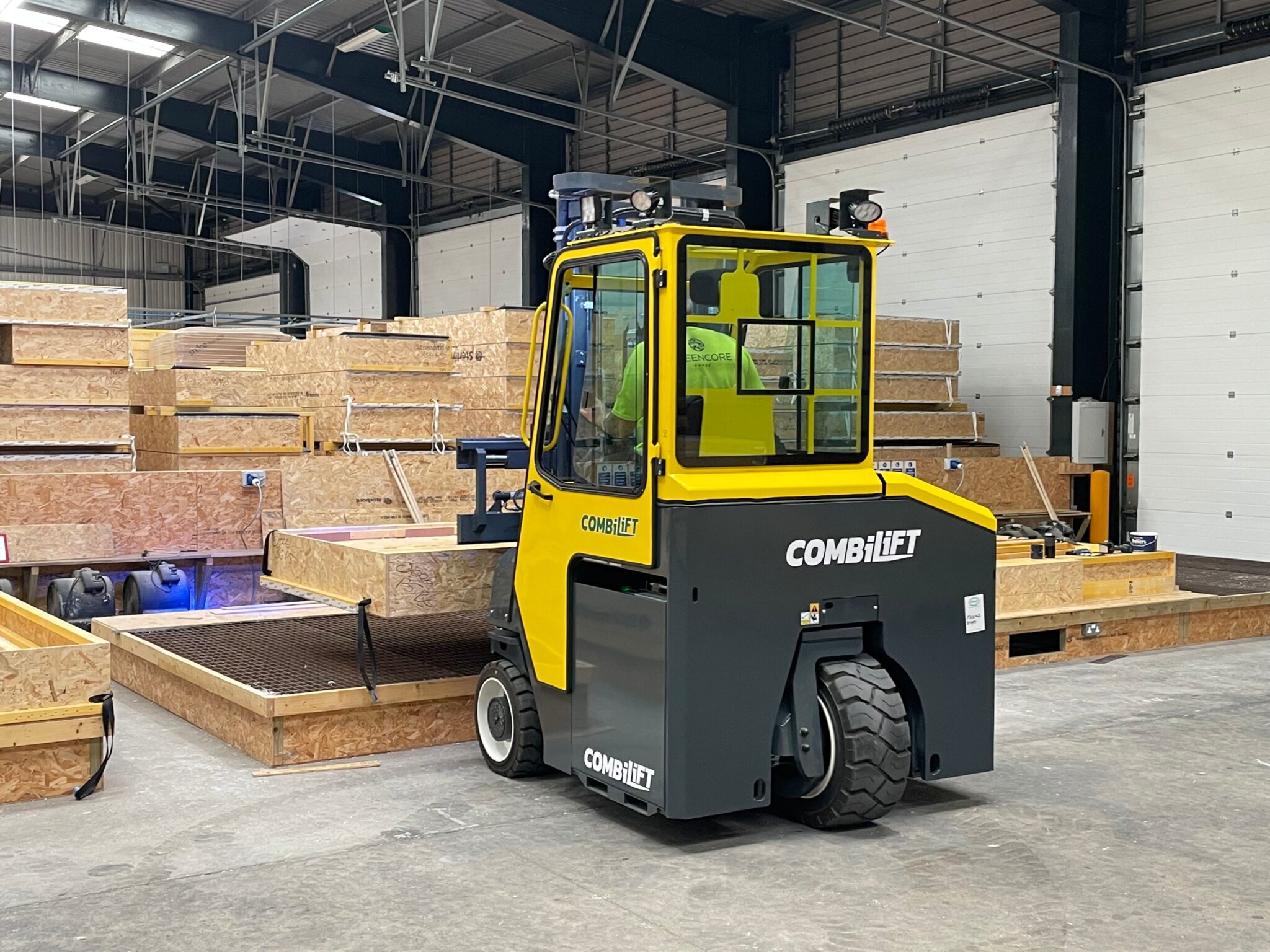 Combilift is Positive Move for Greencore Homes