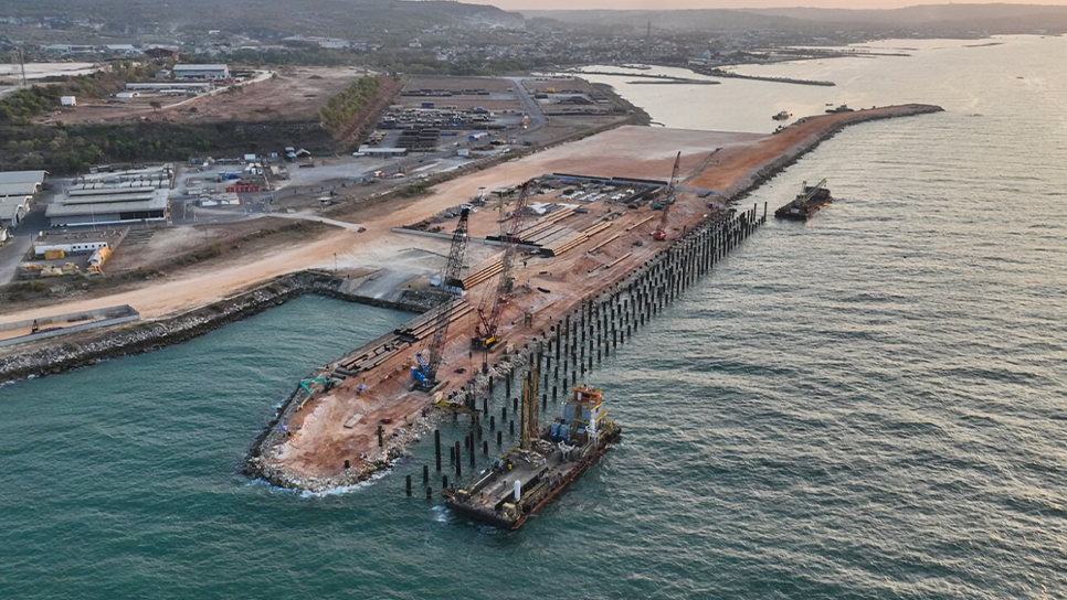 East Java Port Project Breaks Ground