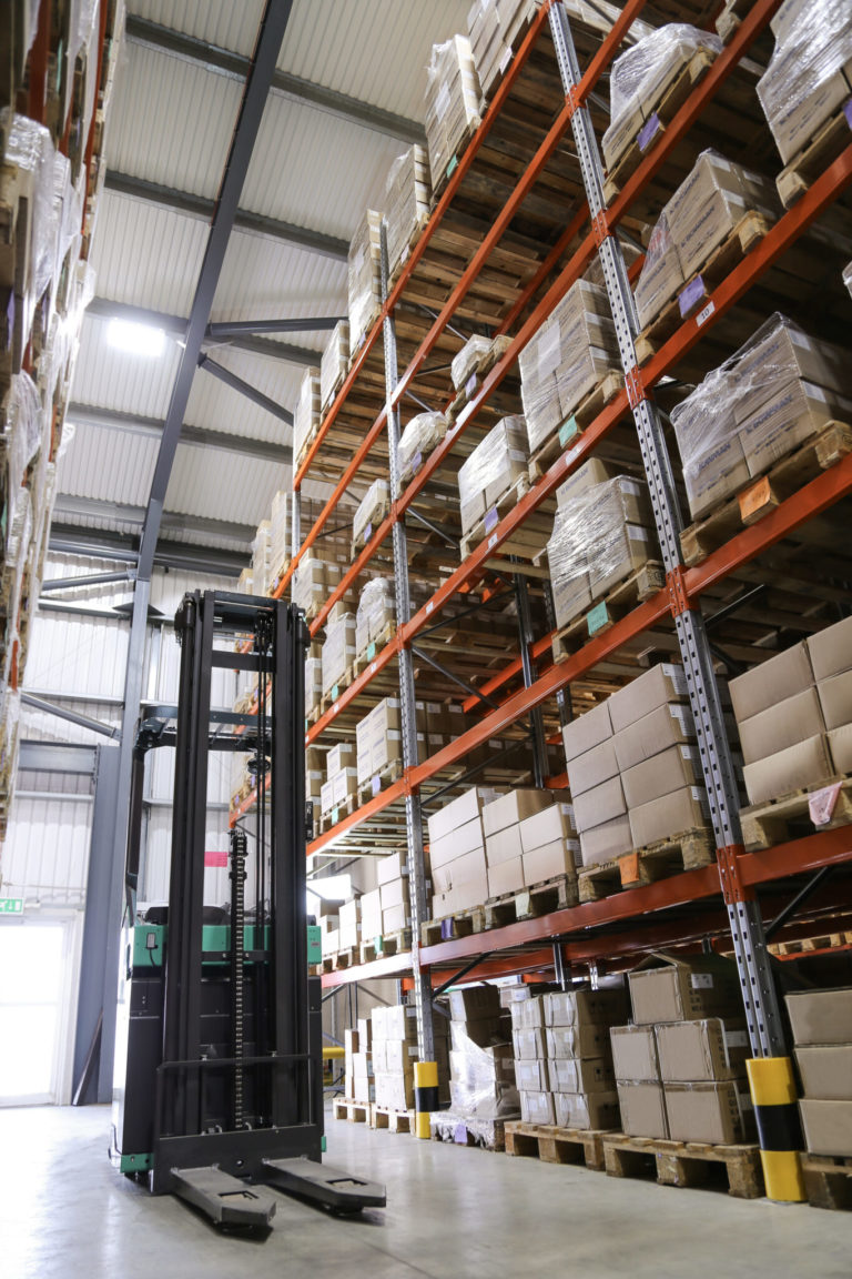 Bespoke Forklift Solution for Bearings Supplier