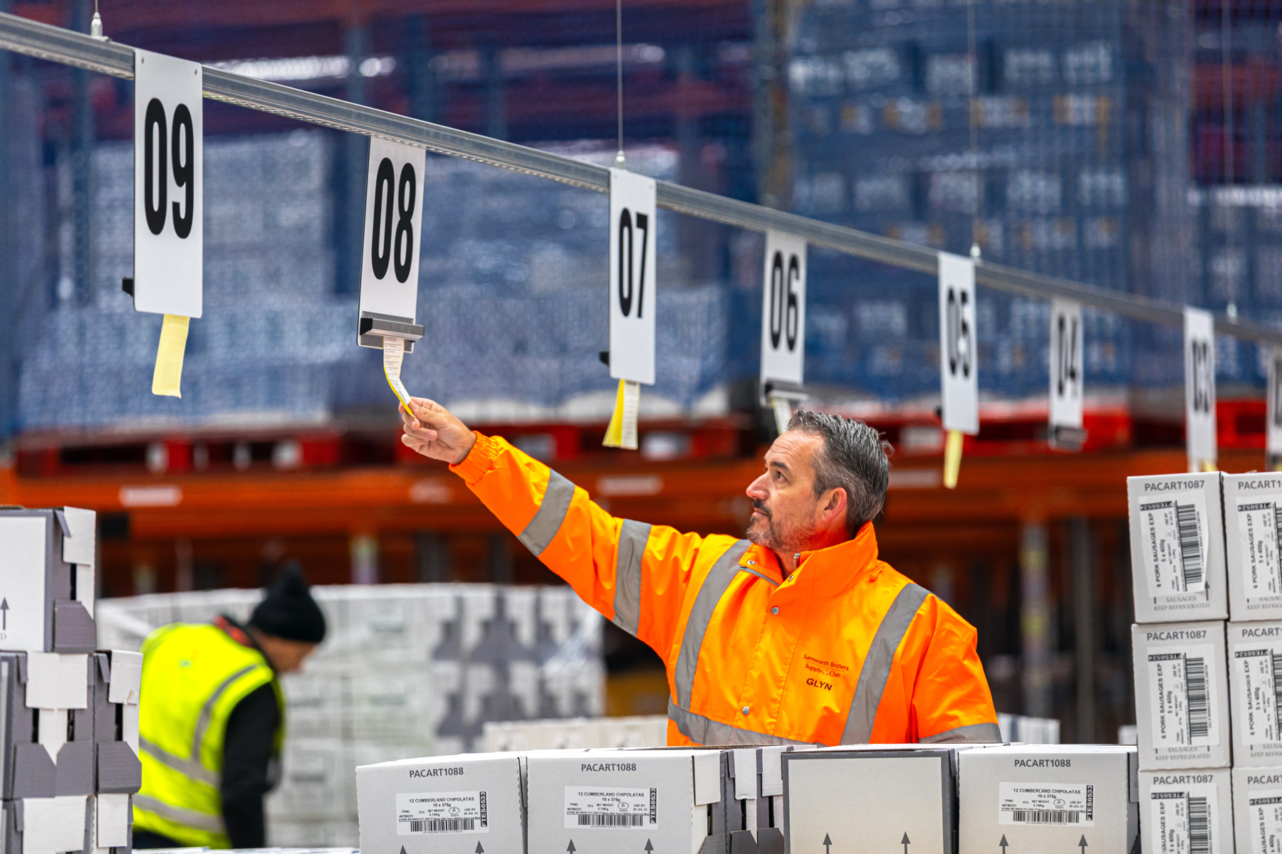 Docket Grab Warehouse Hanging Sign