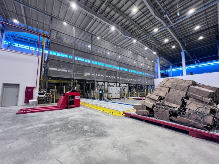 Automated ULD Storage System at Jordan Airport