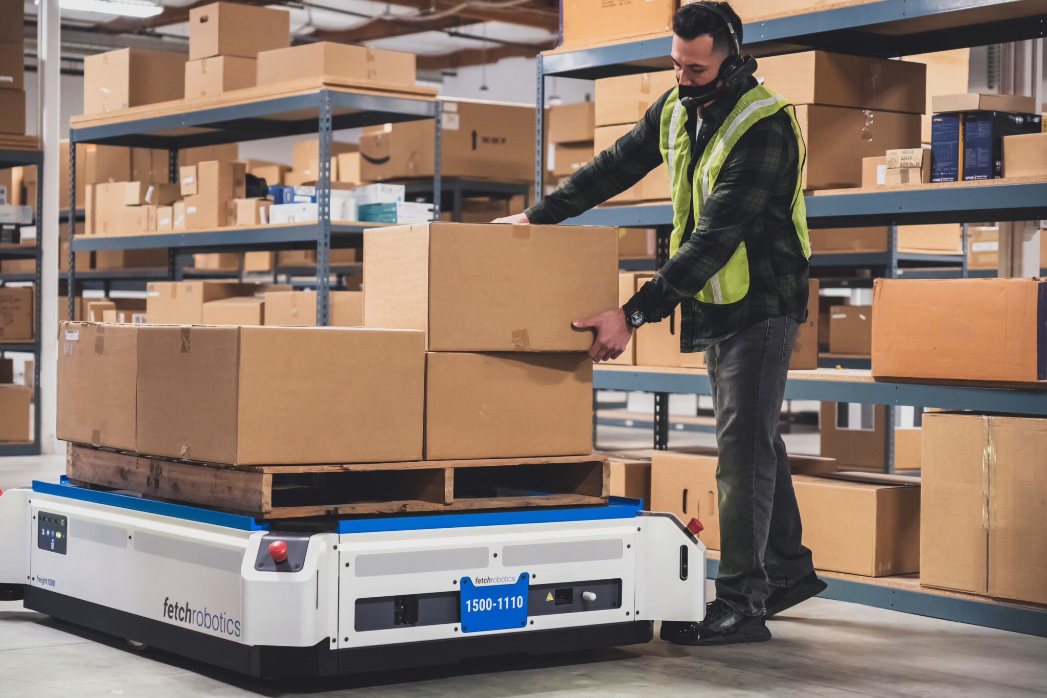 Worker/robot collaboration optimised by partnership