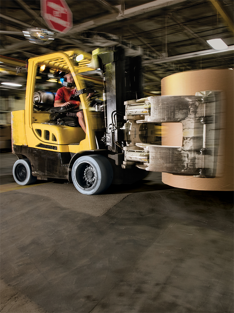 Anti-static Technology for Forklifts Tyres