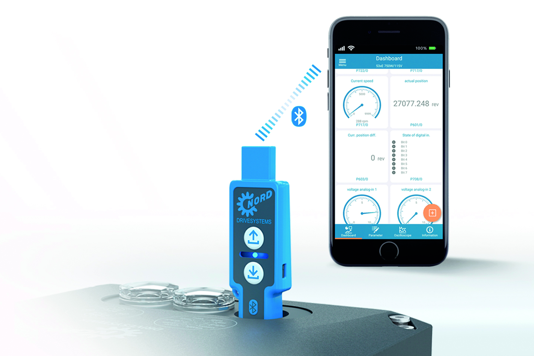 Nord Drivesystems Adds Mobile Commissioning and Service Solution