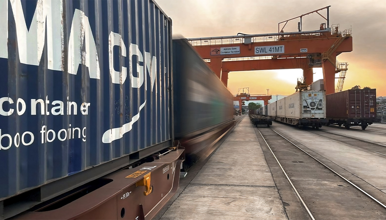 New Freight Train from Rijeka Port