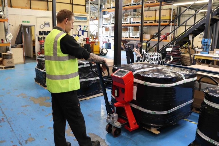 Pallet Truck Scale Part of Product Innovation Trio