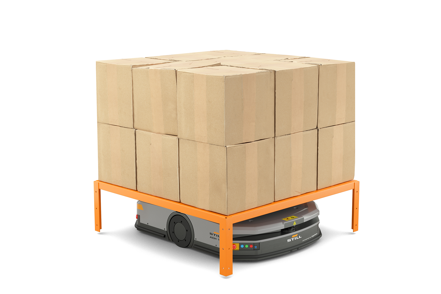 “David and Goliath” work together in the warehouse