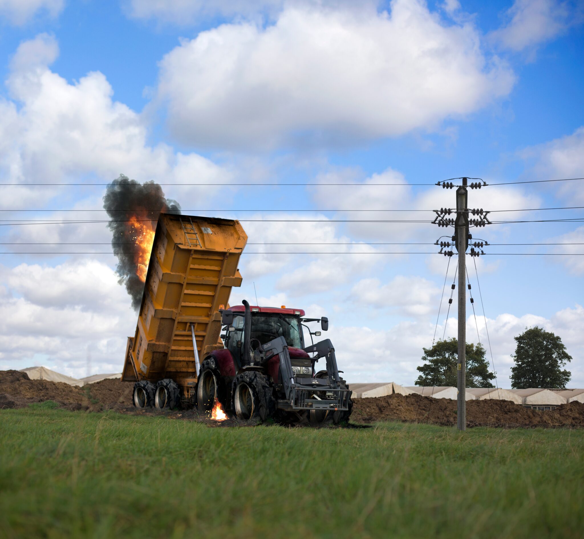Hauliers issued powerline warning