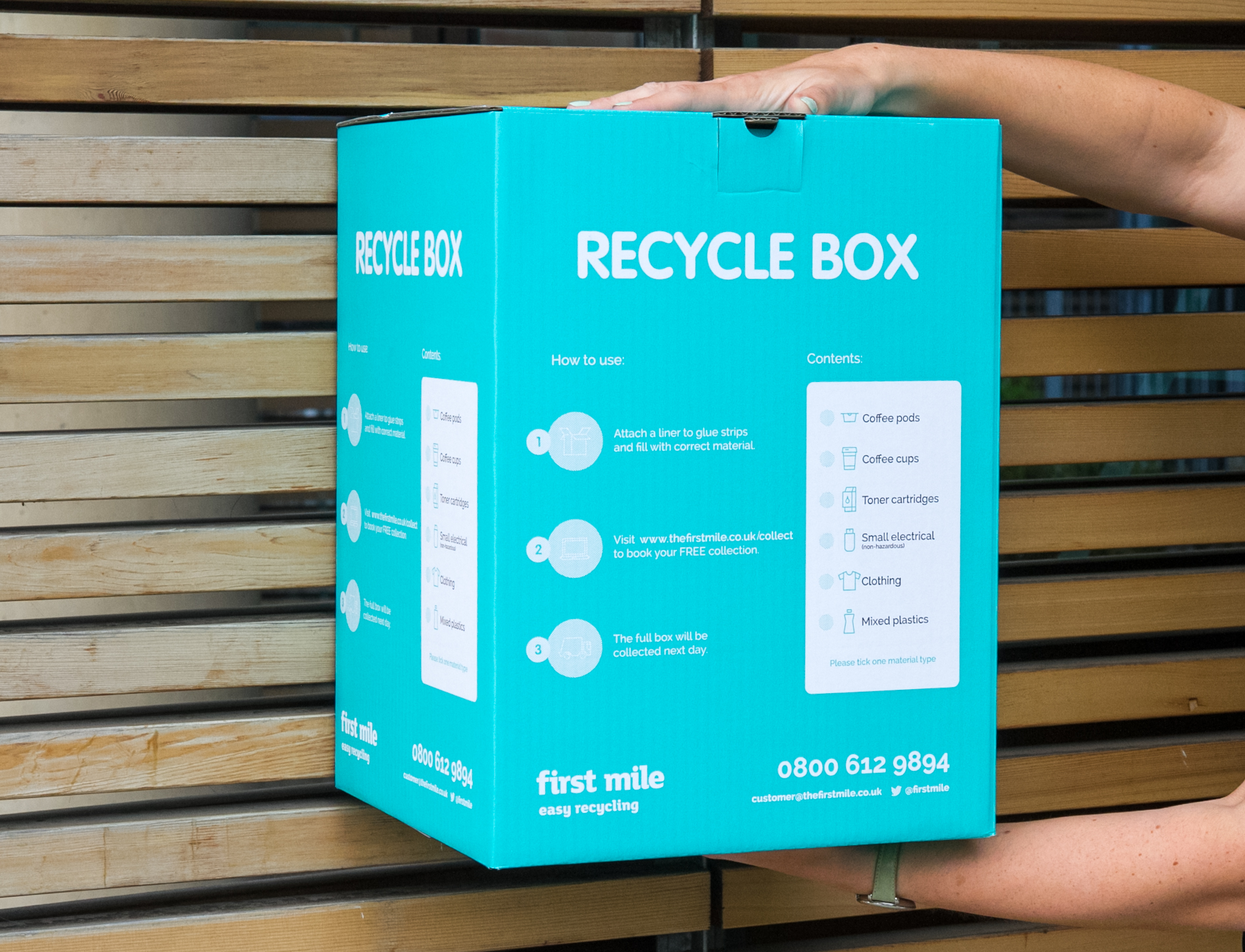 Courier Service Launched for Hard-to-Recycle Items