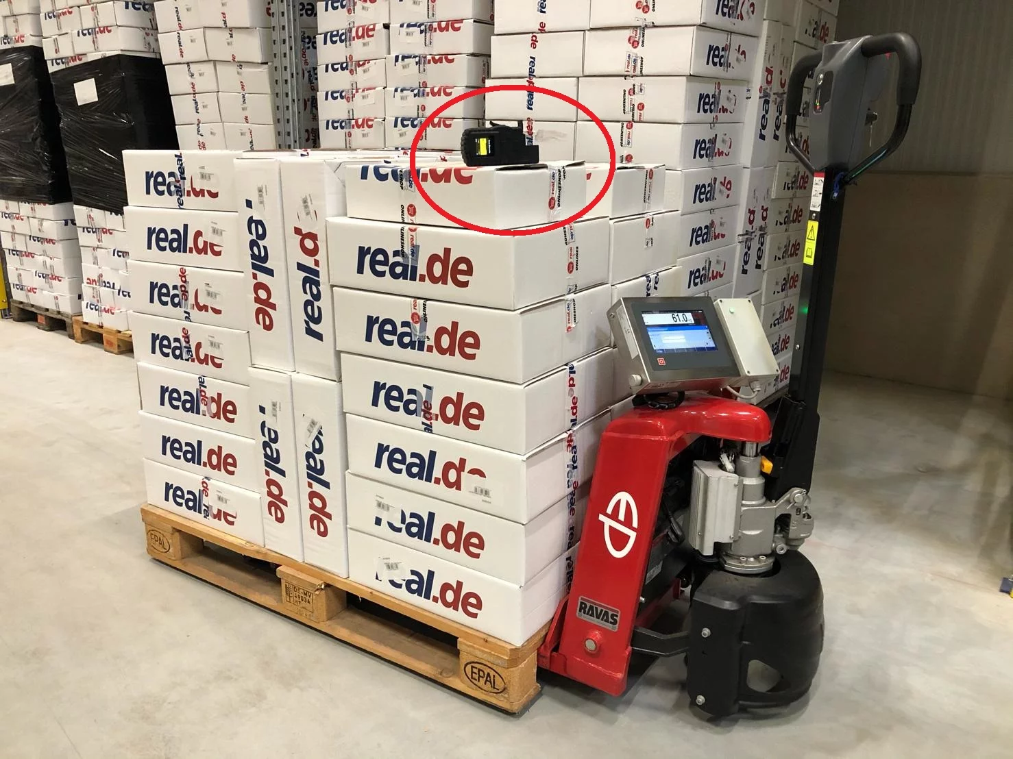 Mobile Weighing Without Waiting