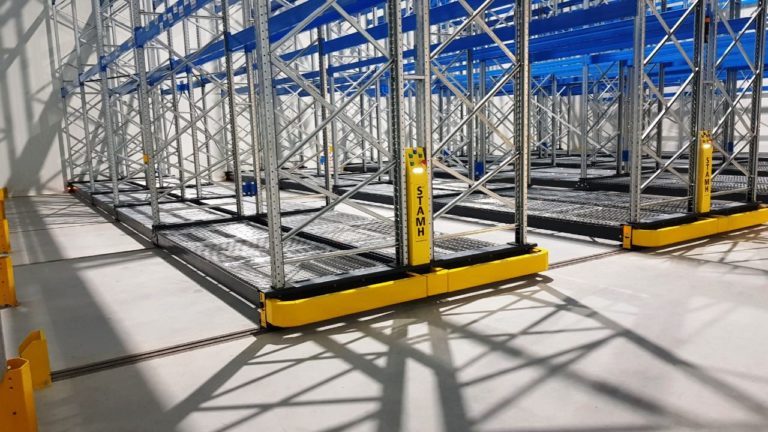 Case Study: STAMH Mobile Racking System for Frozen Food Maker