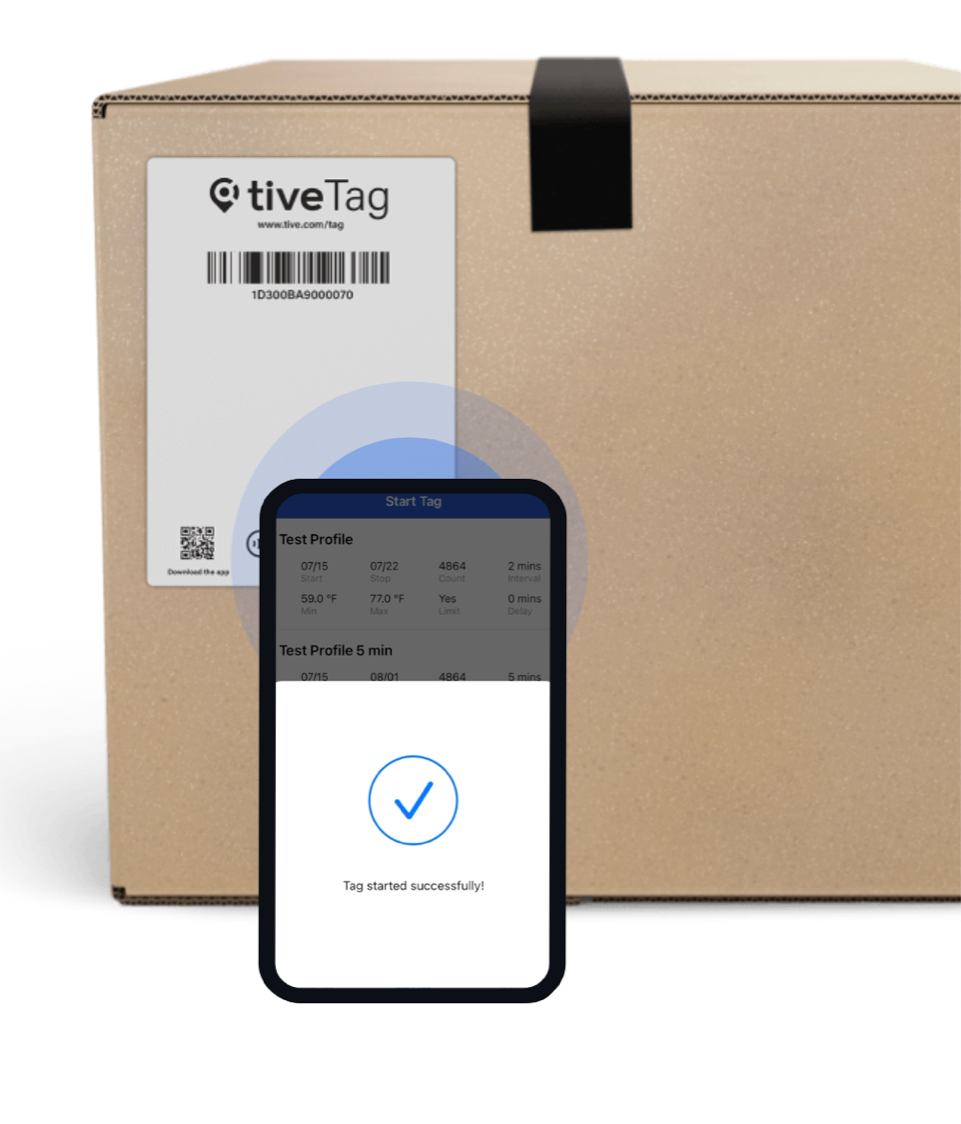 Tive launches temperature logging label