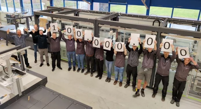 Sparck produces 100-millionth fit-to-size box