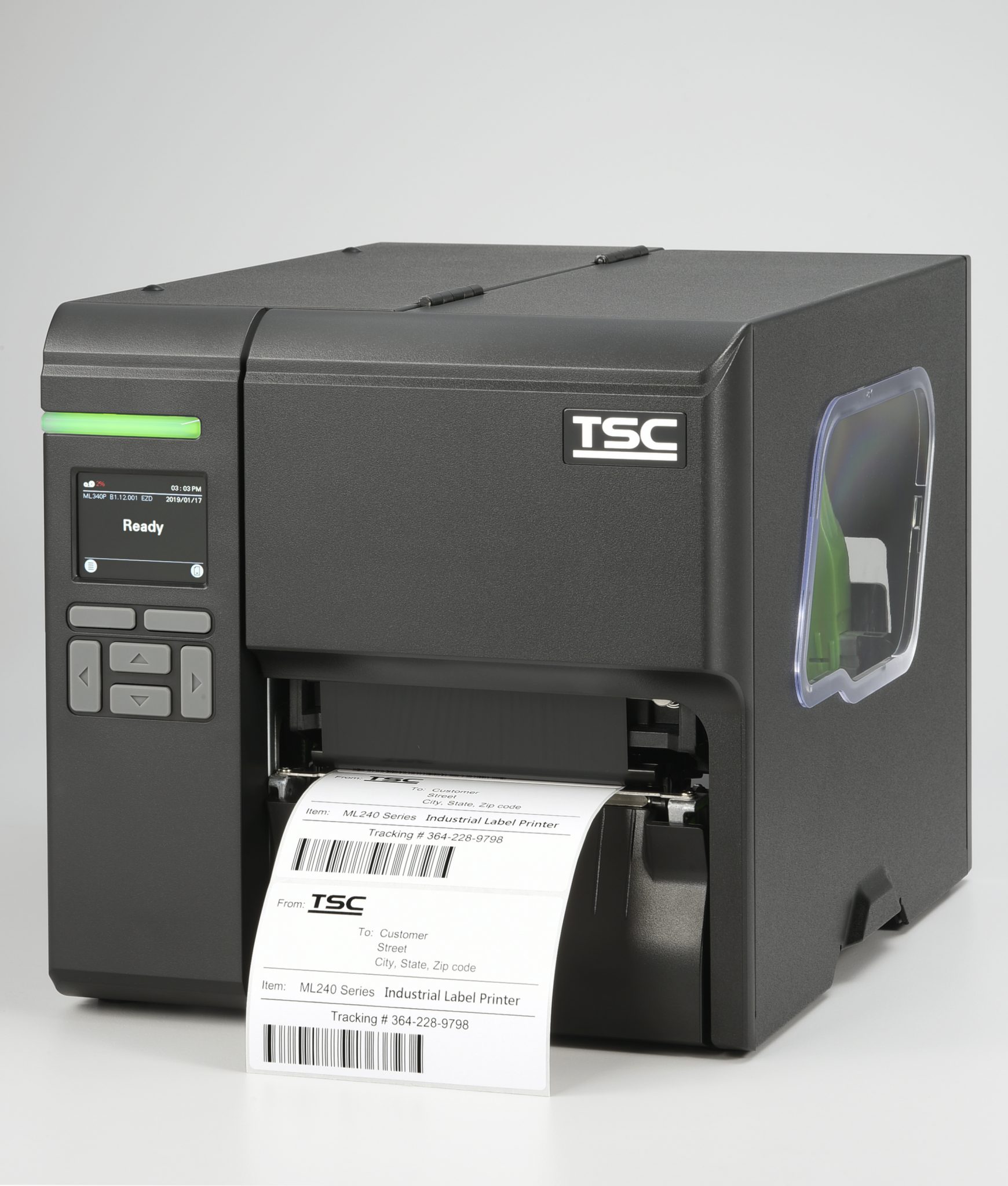 TSC Auto ID Launches Most Compact Industrial Barcode Printer Series