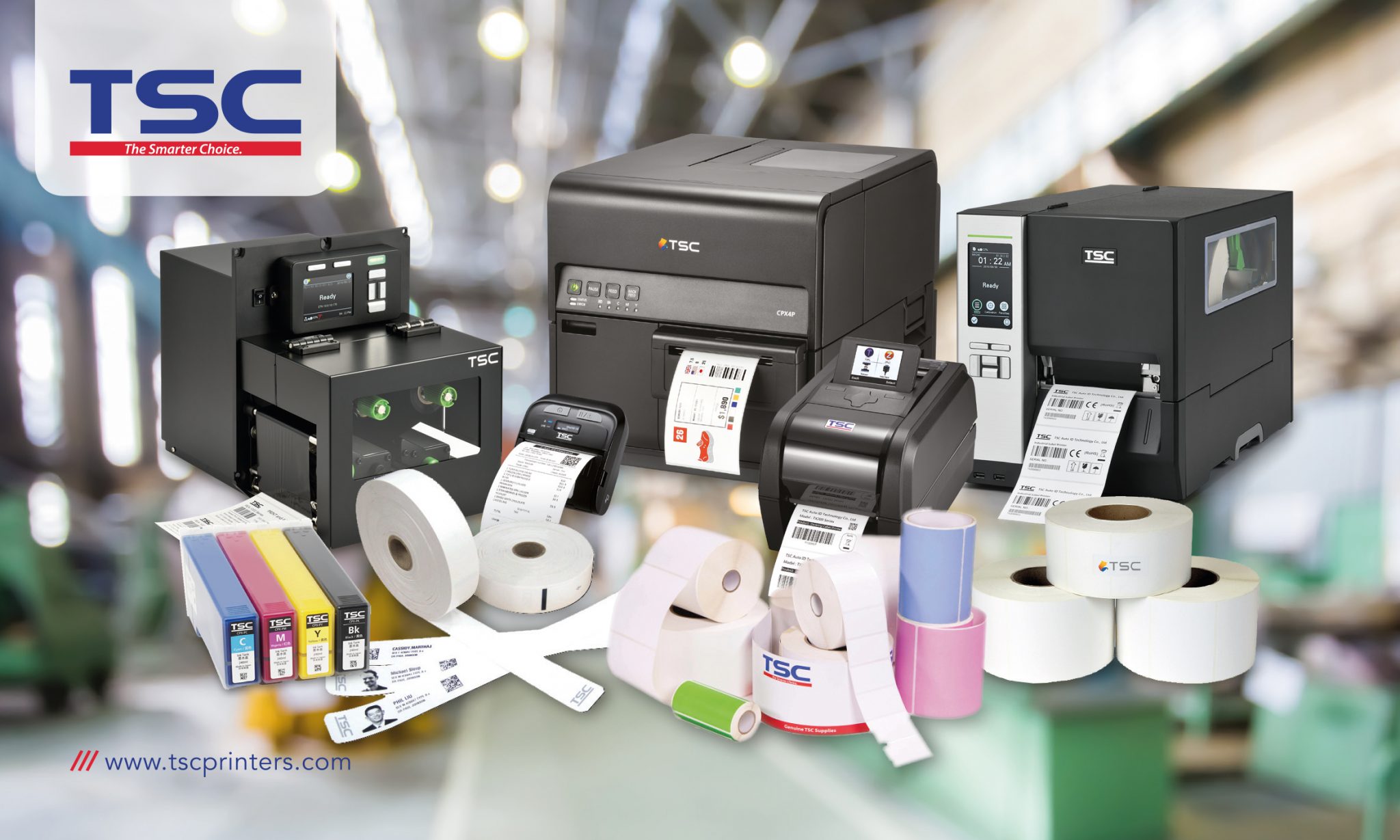TSC Auto ID Barcode Innovations on Show at LabelExpo