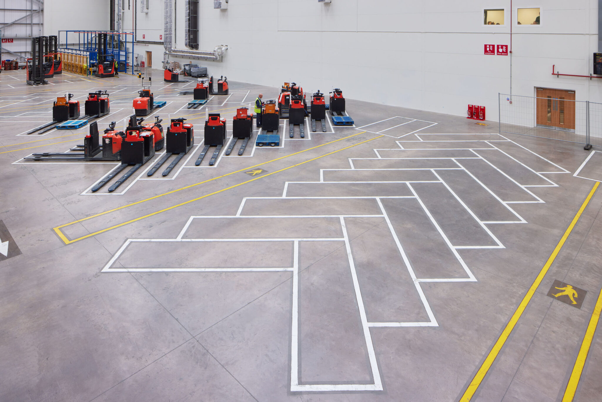 Pets at Home Line Marking at New DC