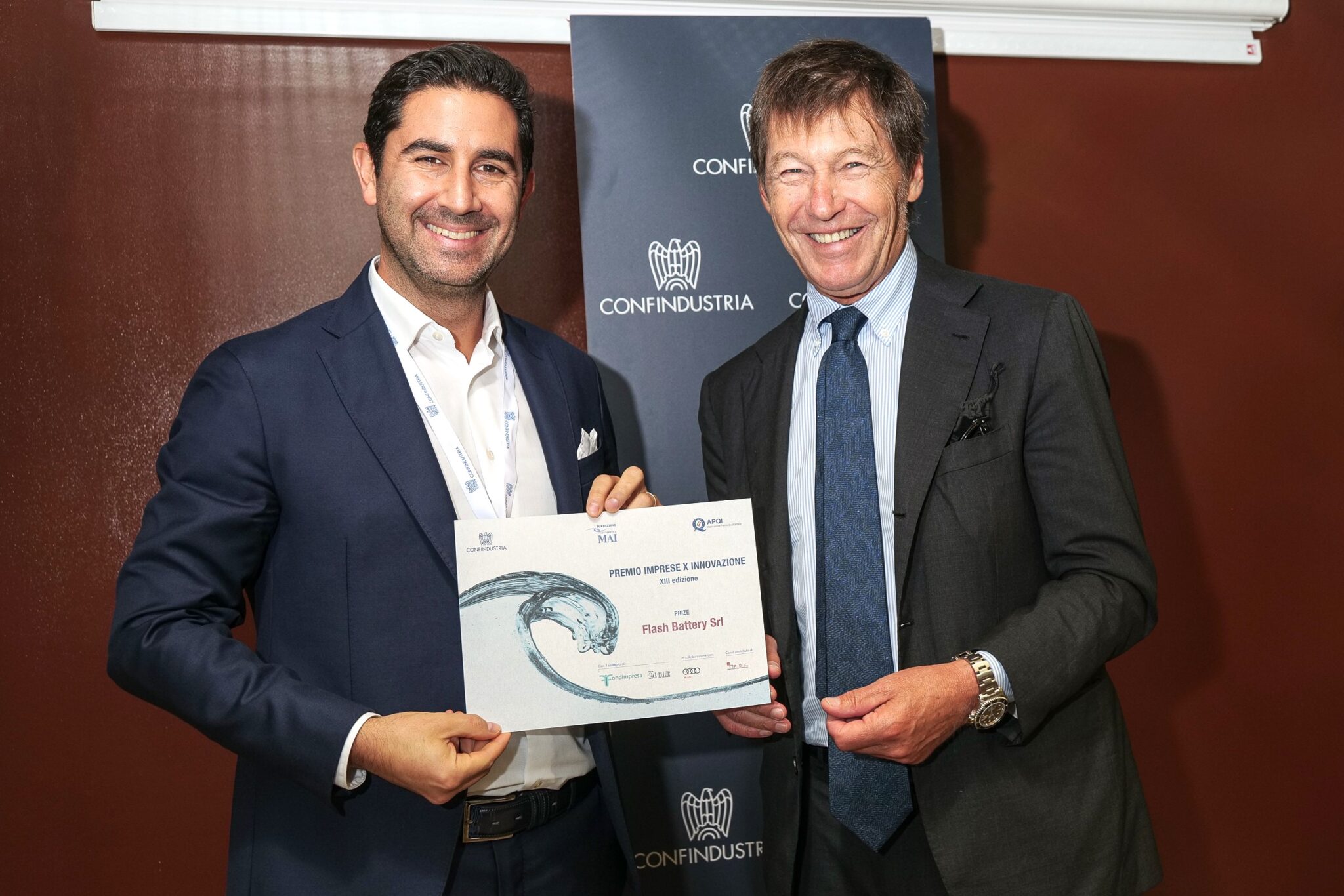 Third Award for Reggio Emilia Battery Firm
