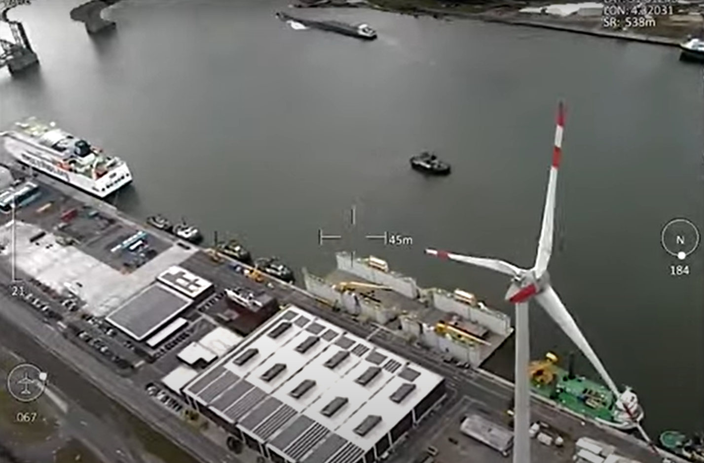 Port of Antwerp uses fixed-wing drones
