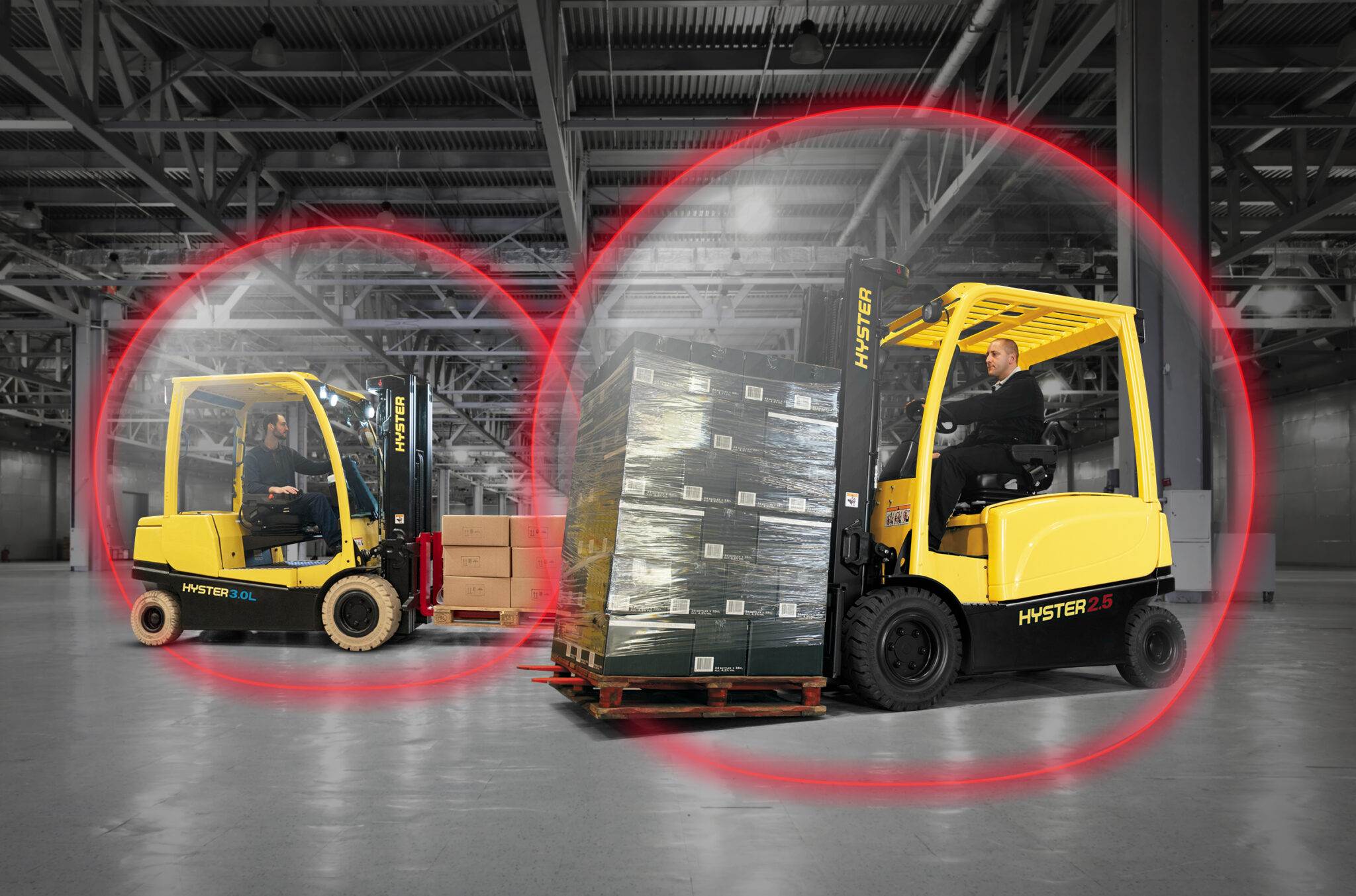 Hyster Reaction Assists in Demanding Forklift Operations