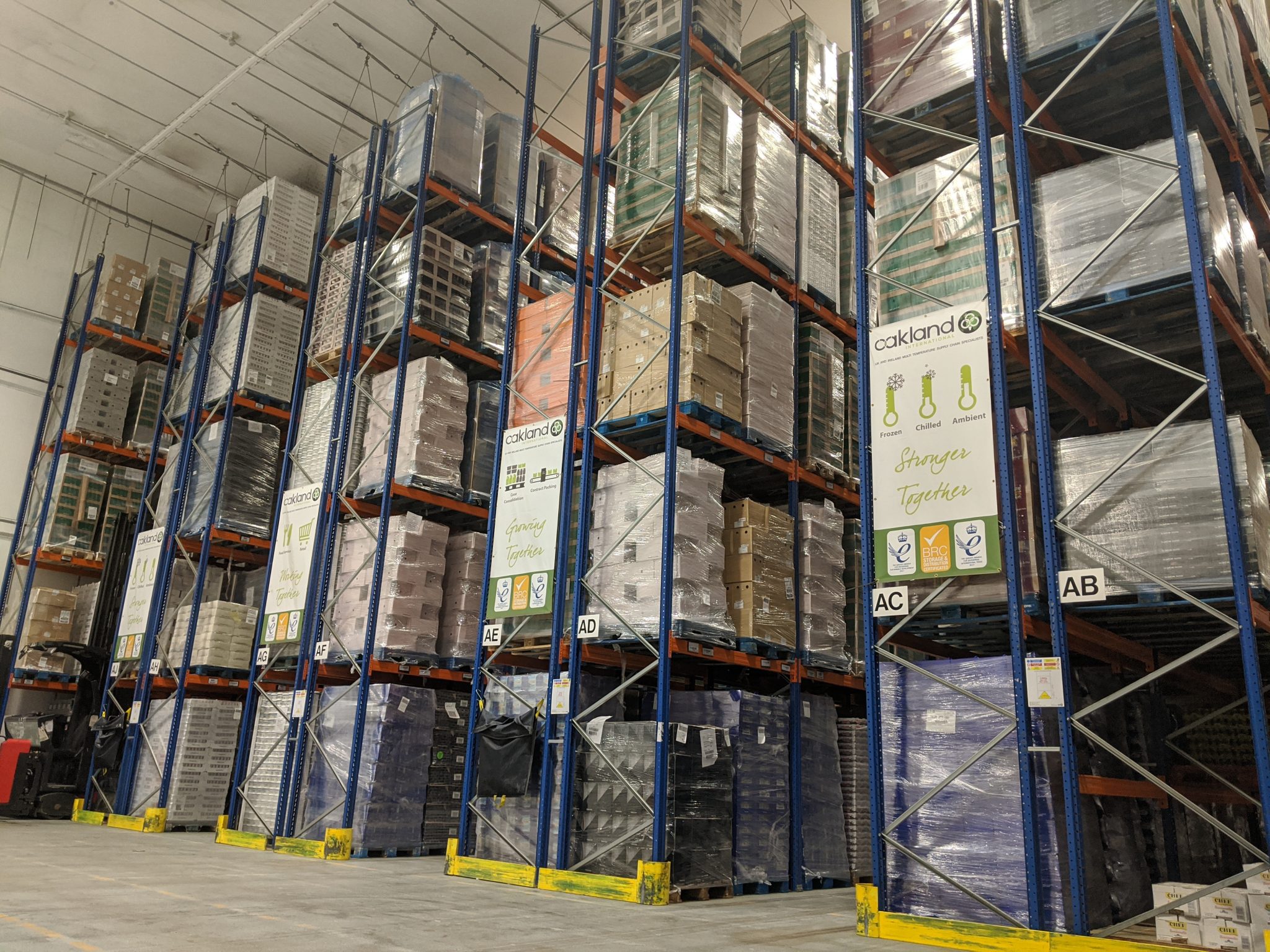 Oakland International Completes Racking Safety System Rollout