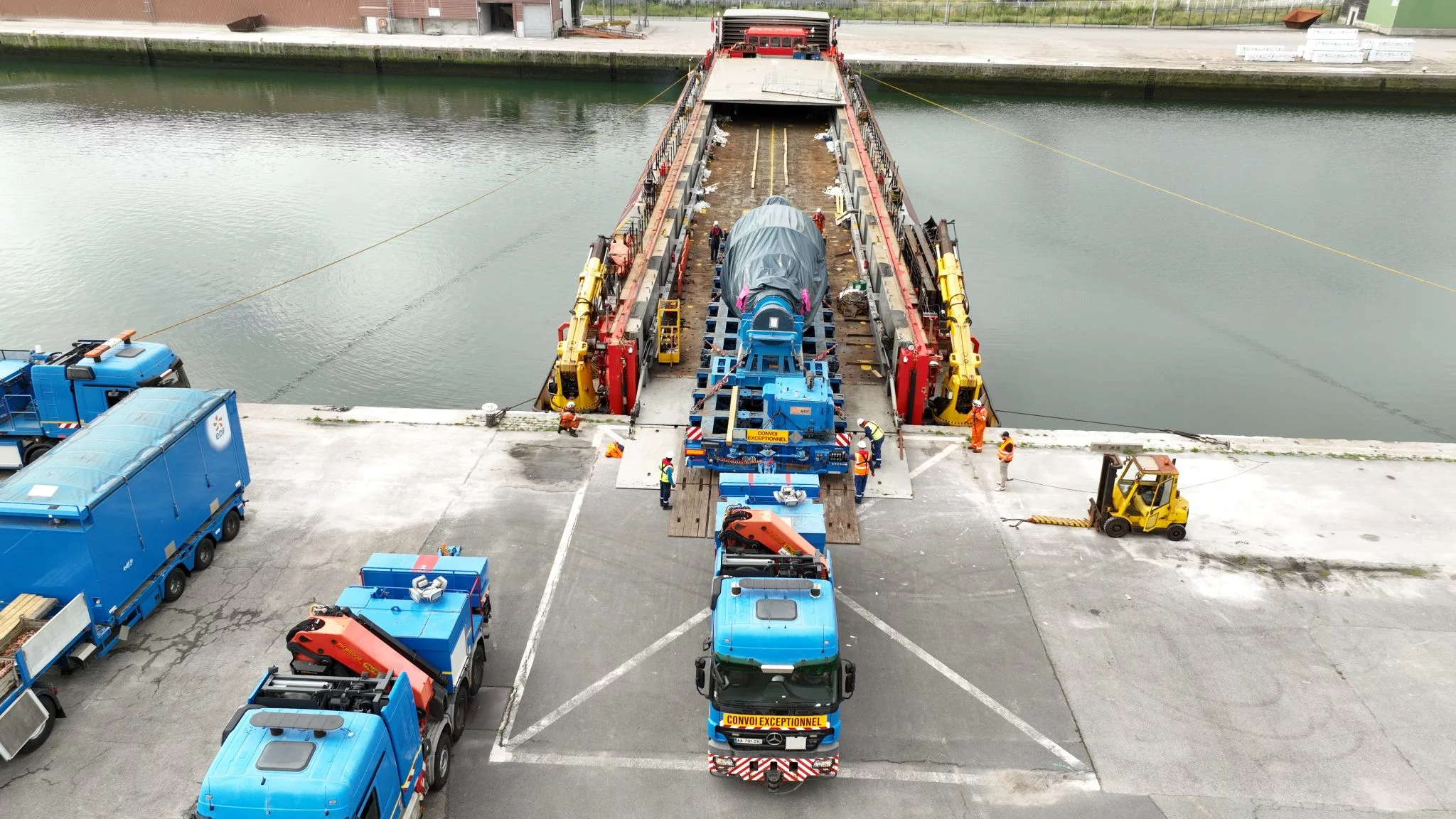 Specialist Shipping for French Nuclear Site